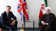   دیدار رئیسجمهور ایران و نخست وزیز انگلیس