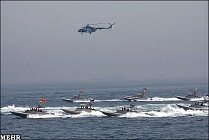  رژه مشترک هوایی ارتش و سپاه در آبهای خلیج فارس برگزار می شود