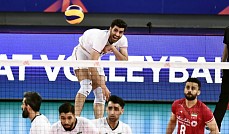 تیم ملی والیبال ایران در برابر قدرت اول جهان