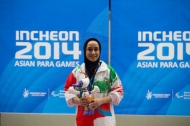 ساره جوانمردی از ایران بهترین ورزشکارزن آسیا