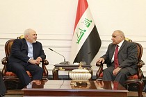 ظریف در بغداد با نخست وزیرعراق دیدارکرد