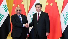 دیدار رئیس‌جمهور چین با نخست وزیر عراق