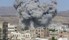 جنگنده های  سعودی صنعا را بمباران کردند 