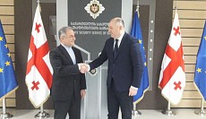دیدار سفیر ایران با رئیس امنیت ملی گرجستان 