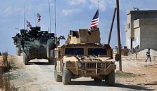 کاروان نیروهای آمریکایی به حسکه سوریه وارد شد