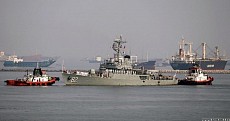     50-ая флотилия ВМС Ирана вернулась из похода в порт  приписки    