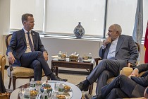 دیدار ظریف با وزیر امور خارجه دانمارک 