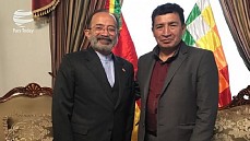 تاکید ایران و بولیوی بر گسترش همکاری ها