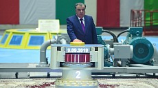 دومین توربین نیروگاه برق آبی «راغون» تاجیکستان راه‌اندازی شد
