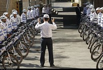  افتتاح طرح پلیس دوچرخه سوار در ایران